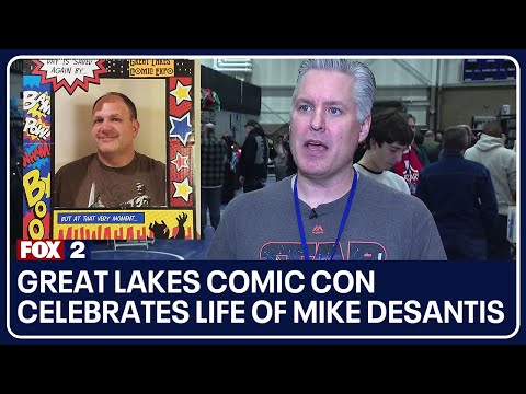 Great Lakes Comic Con turns into tribute to Mike DeSantis