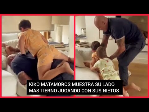 ?KIKO MATAMOROS SE DEJA VENCER EN UNA BATALLA CON SUS NIETOS