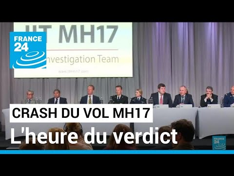 Crash du vol MH17 : un tribunal néerlandais rend son verdict tant attendu • FRANCE 24