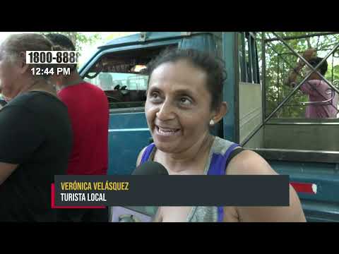 Realizan «Pasarela de Verano» en el balneario Padre Ramos en Chinandega - Nicaragua