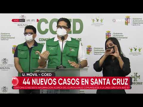 Santa Cruz cierra la semana con 44 casos de Covid-19