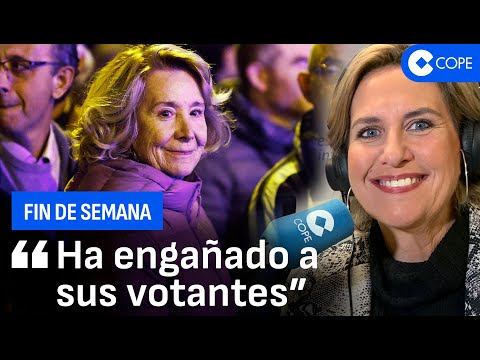 Esperanza Aguirre, sobre las protestas en Ferraz: Si sale Sánchez, impediremos la ley de amnistía