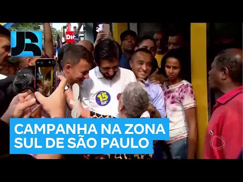 Eleições 2024: Nunes e Boulos fazem primeiro contato direto com eleitores no segundo turno em SP