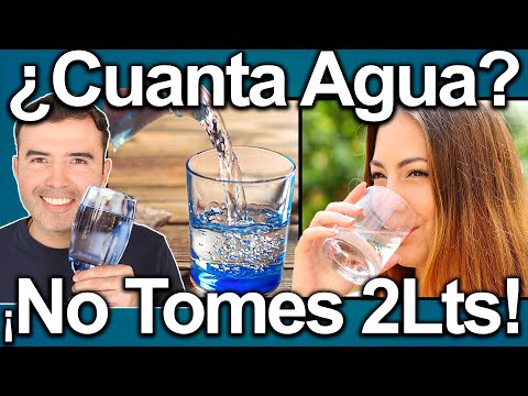 CUANTA AGUA DEBES TOMAR? - NO TOMES 2 LITROS! - Sintomas Por Falta O Exceso De Tomar Agua