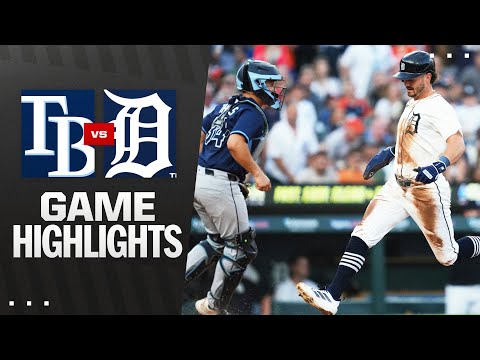 Rays vs. Tigers Game Highlights (7/8/25) | MLB Highlights