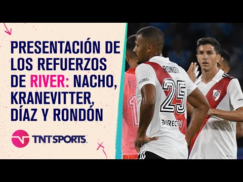 EN VIVO- River presenta a sus nuevos refuerzos: Nacho Fernández, Rondón, Kranevitter y Enzo Díaz