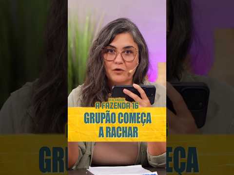 O grupão começou a rachar.