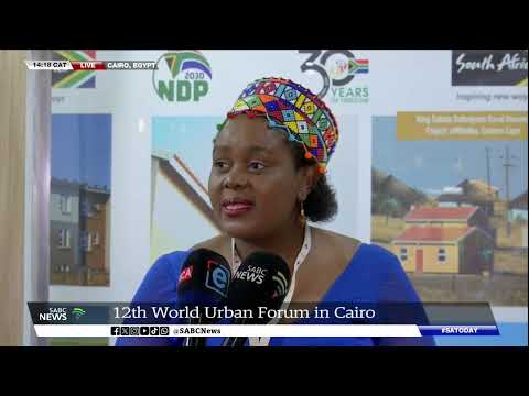 World Urban Forum | Human Settlements minister Mmamoloko Kubayi opens SA's exhibition in Cairo