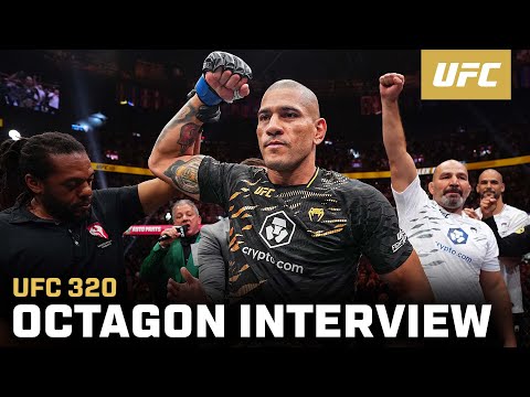 Alex Pereira Octagon Interview | UFC 320