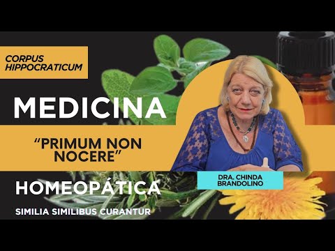 Medicina y algo más N°04 - Medicina Homeopática - “Primum non nocere” - Parte 1