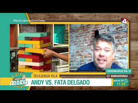 Vamo Arriba - Fata Delgado vs Andy en el Telejenga Vila