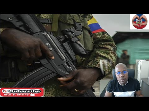 Misil grenad ak anpil zam yo vole Colombie ta sanble al jwenn gang en Haiti