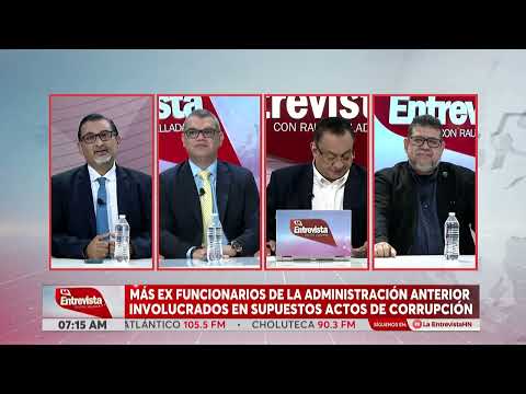 LA ENTREVISTA l Más ex funcionarios involucrados en suspuestos actos de corrucpión