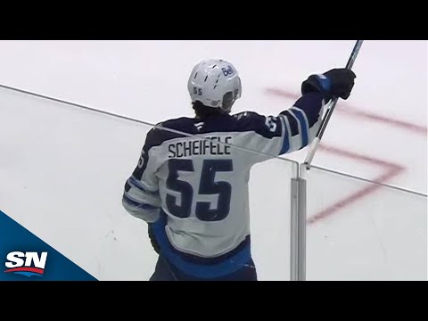 Mark Scheifele One-Times Goal Off Sweet Feed From Kyle Connor