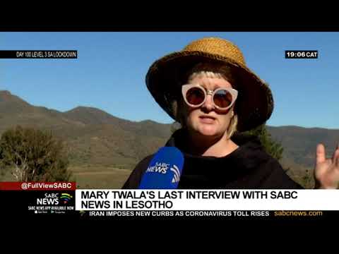A look back at the last interview with the late veteran actress Mary Twala Mhlongo