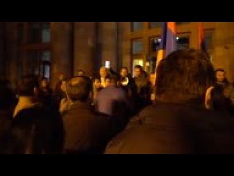 Nagorno-Karabakh deal sparks protest in Yerevan