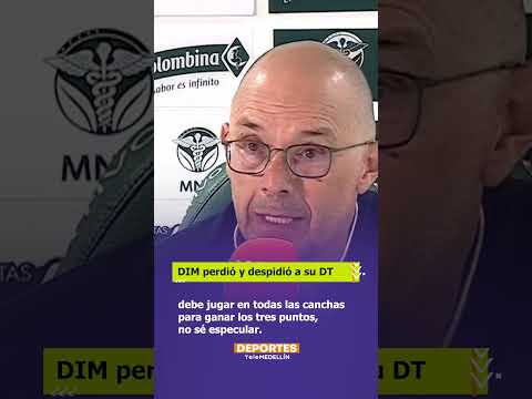 DIM perdió contra Cali y se quedó sin técnico