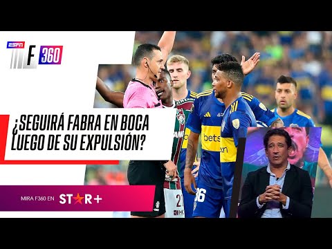 ¿Continuará Fabra en Boca luego de su expulsión en la final de la #Libertadores?