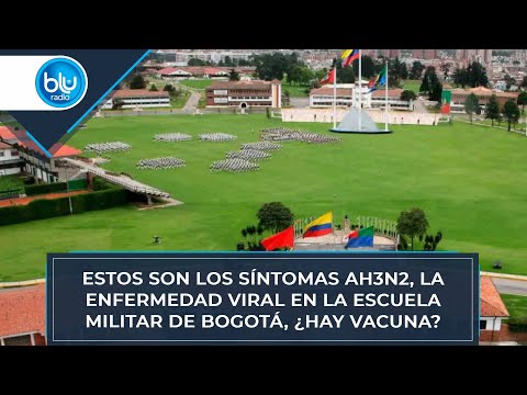 Estos son los síntomas AH3N2, la enfermedad viral en la Escuela Militar de Bogotá, ¿hay vacuna?