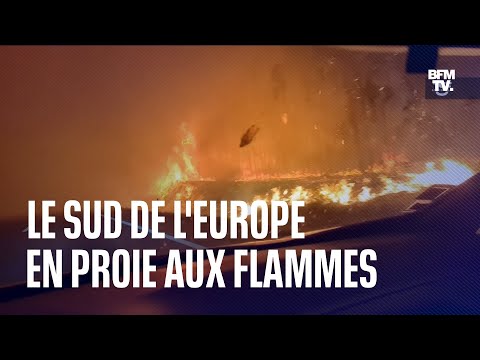 Portugal, France, Croatie... Le sud de l'Europe ravagé par de violents incendies