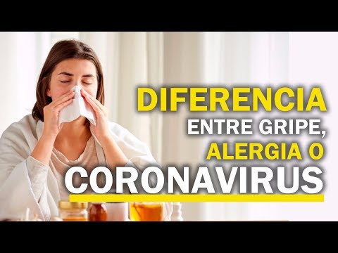 ¿Cómo diferenciar entre el resfrío, gripe, alergia y COVID-19
