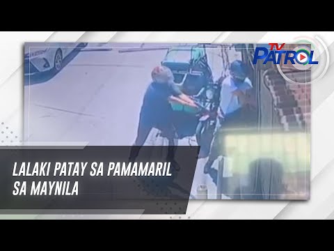 Lalaki patay sa pamamaril sa Maynila | TV Patrol