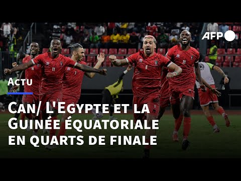 Foot/CAN: l'Egypte et la Guinée équatoriale qualifiées pour les quarts | AFP