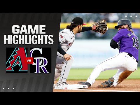 D-backs vs. Rockies Game Highlights (4/8/24) | MLB Highlights