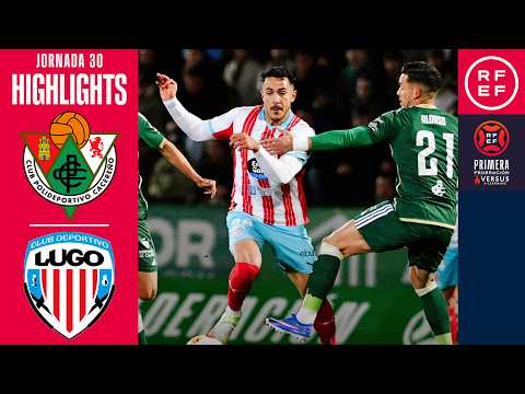 하이라이트 #PrimeraFederación | CP Cacereño 1-2 CD Lugo | 라운드 30 | 시즌 2025/2026