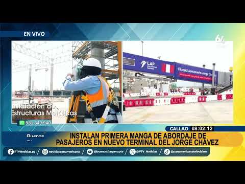 ¡Avanza la construcción del nuevo terminal del aeropuerto Jorge Chávez!