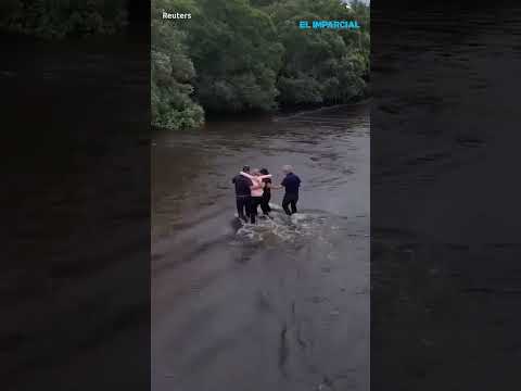 Vecindarios de Florida se encuentran sumergidos en agua tras las inundaciones por #Debby