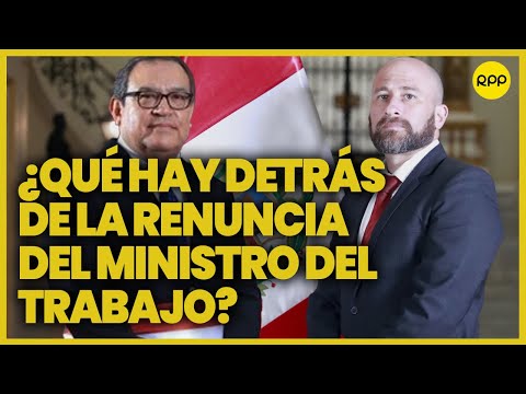 Renuncia de Eduardo García: “Está diciendo a la presidenta que tiene que cambiar de Primer Ministro”