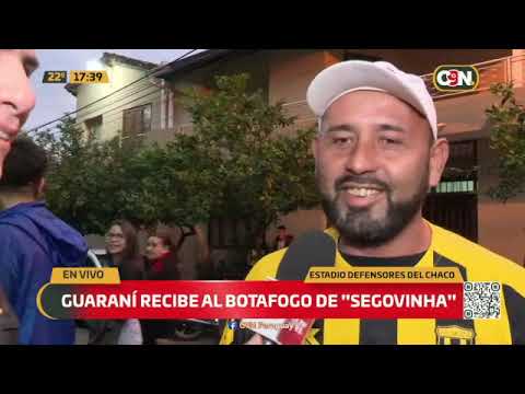 Guaraní recibe al Botafogo de Segovinha