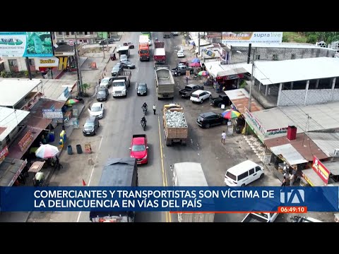 Comerciantes y transportistas denuncian ser víctimas de robo en la Vía Durán- Boliche