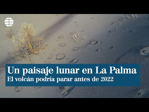 El paisaje lunar alrededor del volcán de La Palma