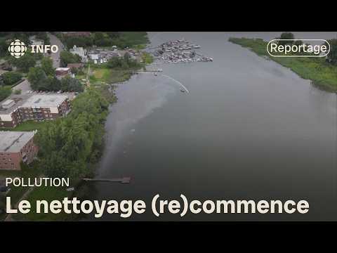 Nappe d'huile sur le fleuve : l'origine du déversement est du même type que la première