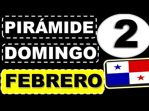 Pirámide de la Lotería de Panamá para Domingo 2 de Febrero 2025 Decenas Suerte Hoy Sorteo Dominical