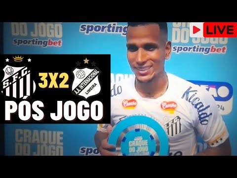 PÓS JOGO - SANTOS 3 X 2 INTER DE LIMEIRA | ANÁLISE E COMENTÁRIOS | NOTÍCIAS DO SANTOS