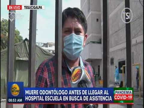 Muere Odontólogo antes de llegar al Hospital Escuela en busca de asistencia
