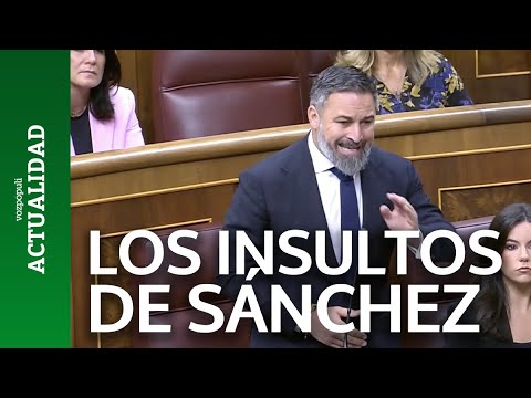 Abascal acusa a Sánchez de insultar a Milei, Meloni, Orbán y Trump