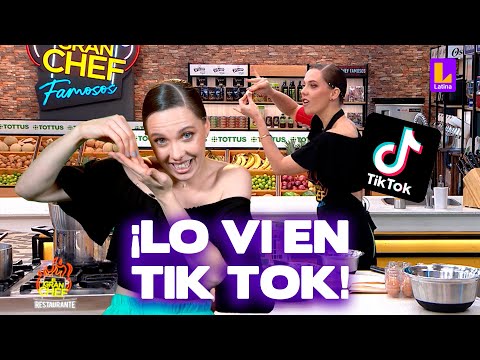 Ekaterina aplica truco que vio en Tik Tok y sorprende | El Gran Chef Famosos