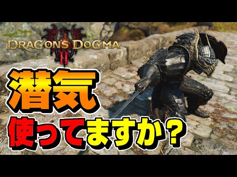 「潜気」で快適に冒険出来ます。先入観でファイター＆ウォリアーに奪視つけてない？【ドラゴンズドグマ2】