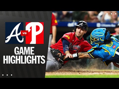 Braves vs. Phillies Game Highlights (8/29/25) | MLB Highlights