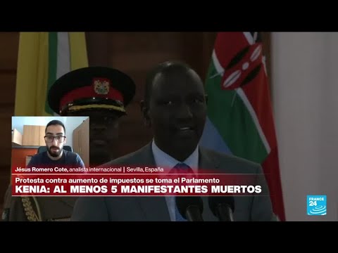 Jesús Romero Cote: 'Desde que William Ruto asumió la presidencia, Kenia ha vivido varias protestas'