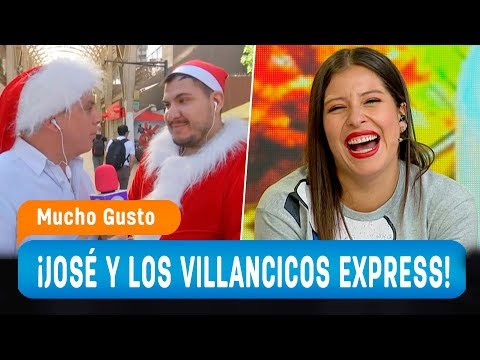 José Viñuela lleva la Navidad a la calle - Mucho Gusto 2019