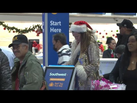 Smooth going so far for holiday travelers in Las Vegas