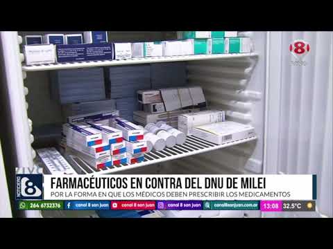 FARMACÉUTICOS EN CONTRA DEL DNU DE MILEI