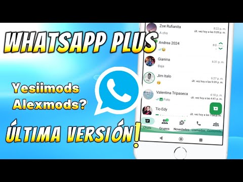 WHATSAPP PLUS: Novedades de Alexmods  Whatsapp Plus Yesiimods | Necesitas Instalar Version Oficial