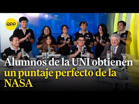 NASA calificó con puntaje perfecto a alumnos de la UNI por un concurso