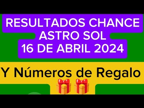 ?RESULTADO DE ASTRO SOL 16 DE ABRIL 2024